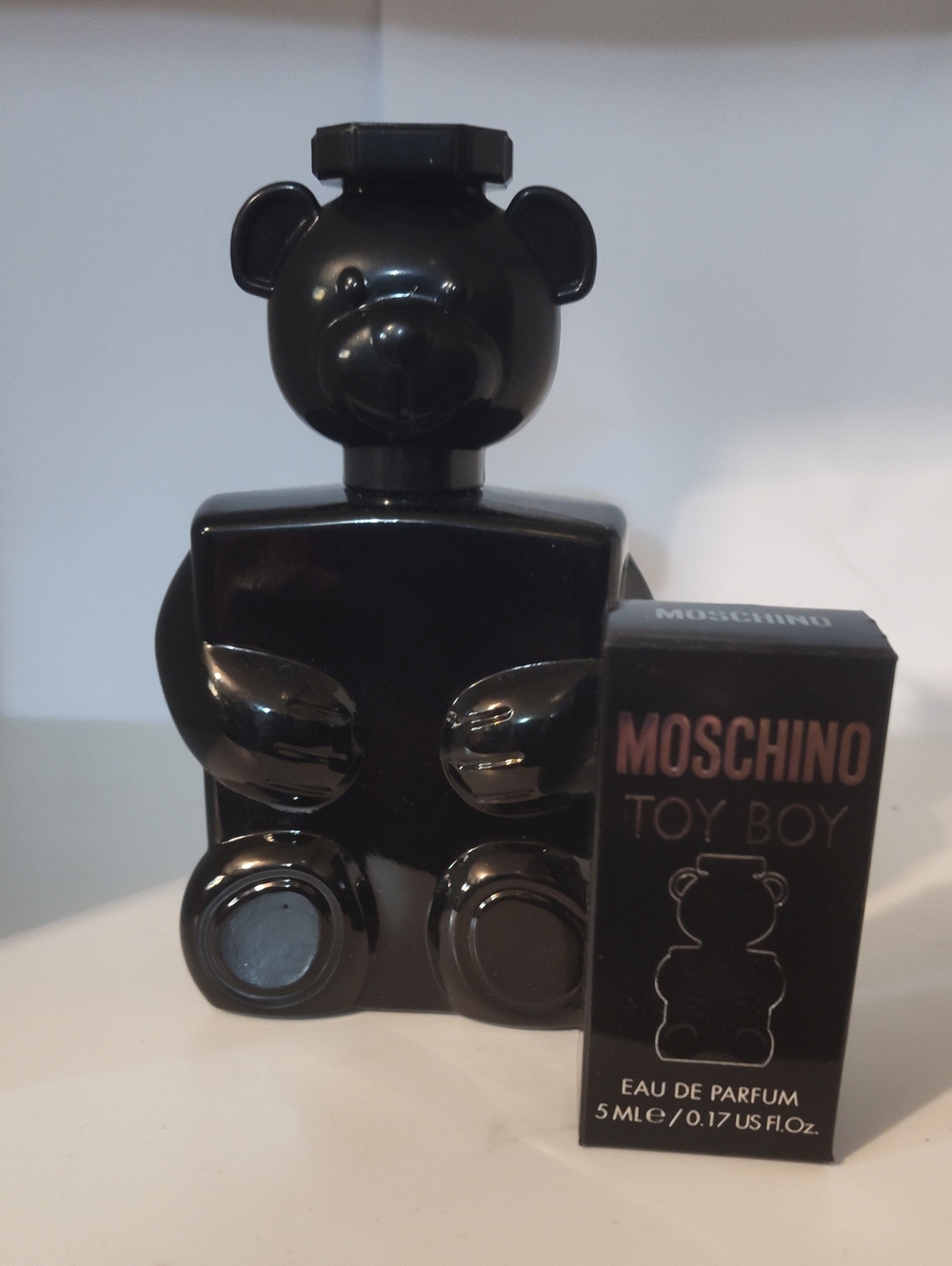 Moschino Black Toy Boy Bear Bottle with Box